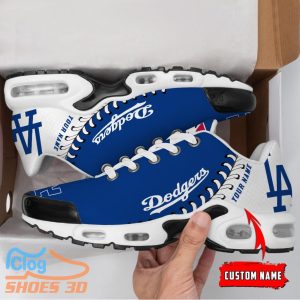 Los Angeles Dodgers MLB Custom Name TN Sport Shoes Exclusive Design For Fan Club Product Photo 2