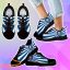 New York Islanders Sneakers Rising Sun Sparkling Tremendous Product Photo 2