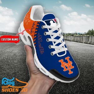 New York Mets MLB Custom Name TN Sport Shoes Exclusive Design For Fan Club Product Photo 1