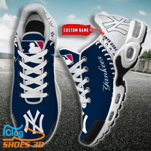 New York Yankees MLB Custom Name TN Sport Shoes Exclusive Design For Fan Club 2 New York Yankees MLB Custom Name TN Sport Shoes Exclusive Design For Fan Club Product Photo 3