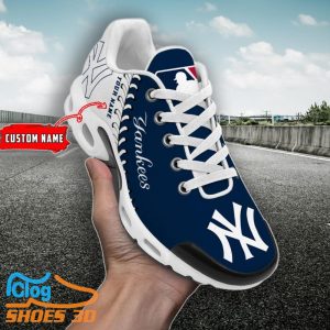 New York Yankees MLB Custom Name TN Sport Shoes Exclusive Design For Fan Club Product Photo 1