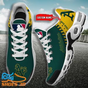 Oakland Athletics MLB Custom Name TN Sport Shoes Exclusive Design For Fan Club Product Photo 3