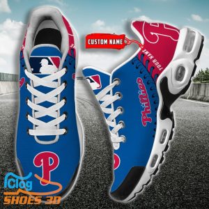 Philadelphia Phillies MLB Custom Name TN Sport Shoes Exclusive Design For Fan Club Product Photo 3