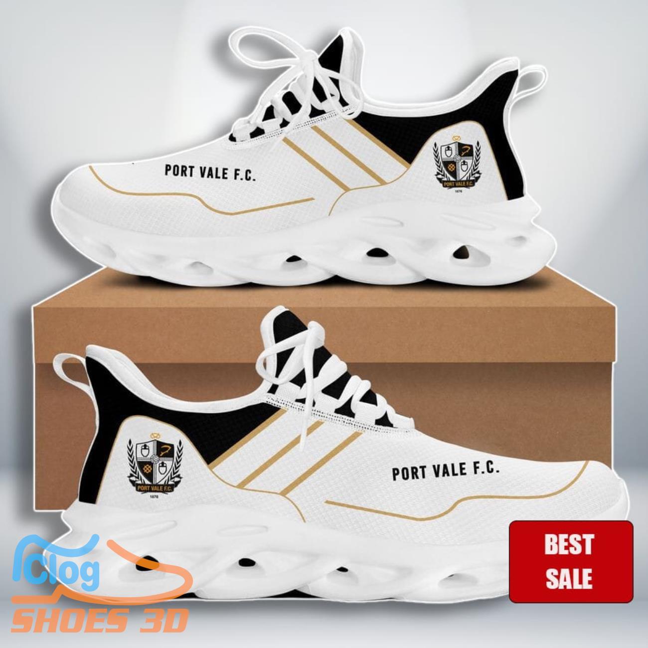 Port Vale FC Max Soul Shoes Premium Edition Exclusive Gift For Men Women Port Vale FC Max Soul Shoes Premium Edition Exclusive Gift For Men Women