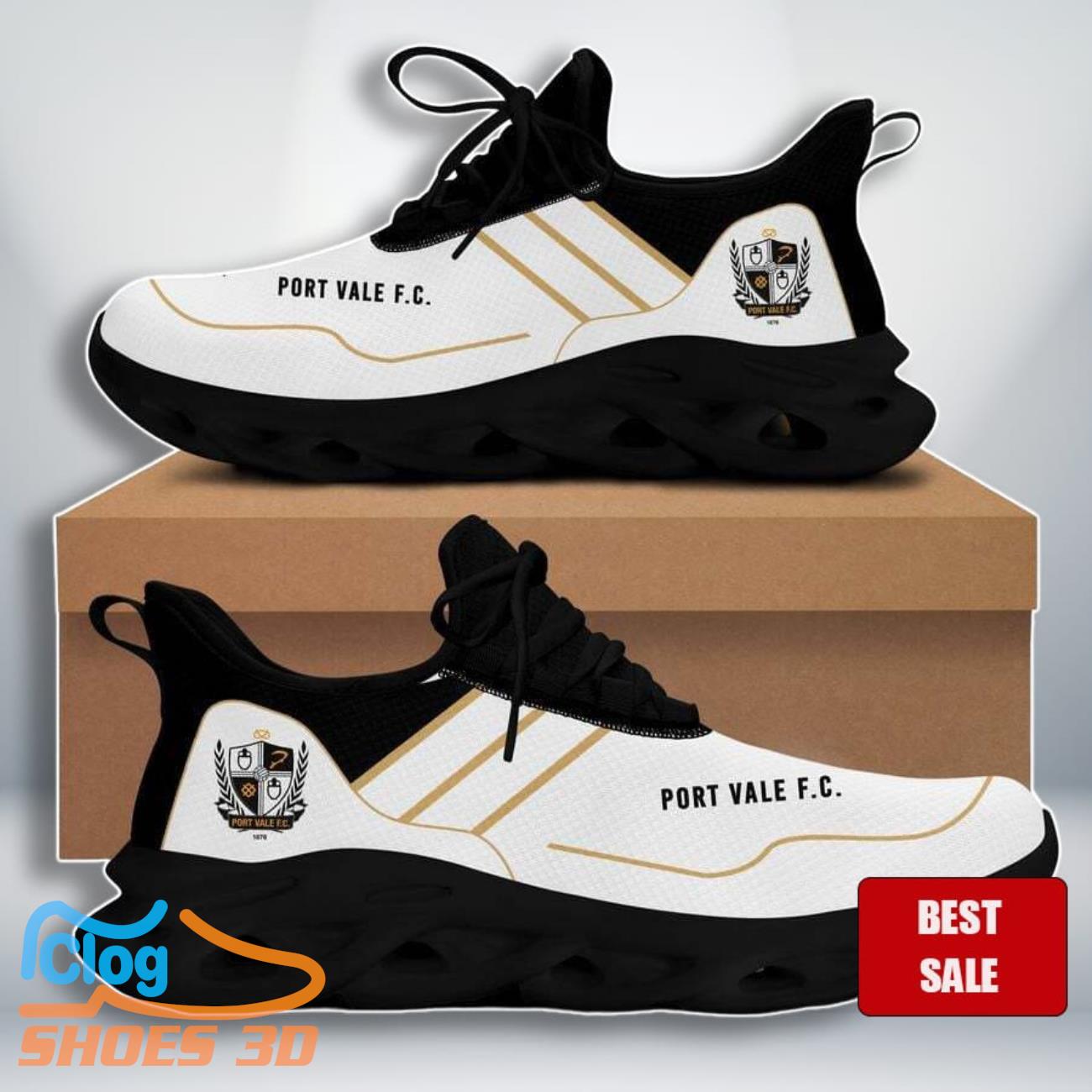 Port Vale FC Max Soul Shoes Premium Edition Exclusive Gift For Men Women 3 Port Vale FC Max Soul Shoes Premium Edition Exclusive Gift For Men Women Product Photo 1