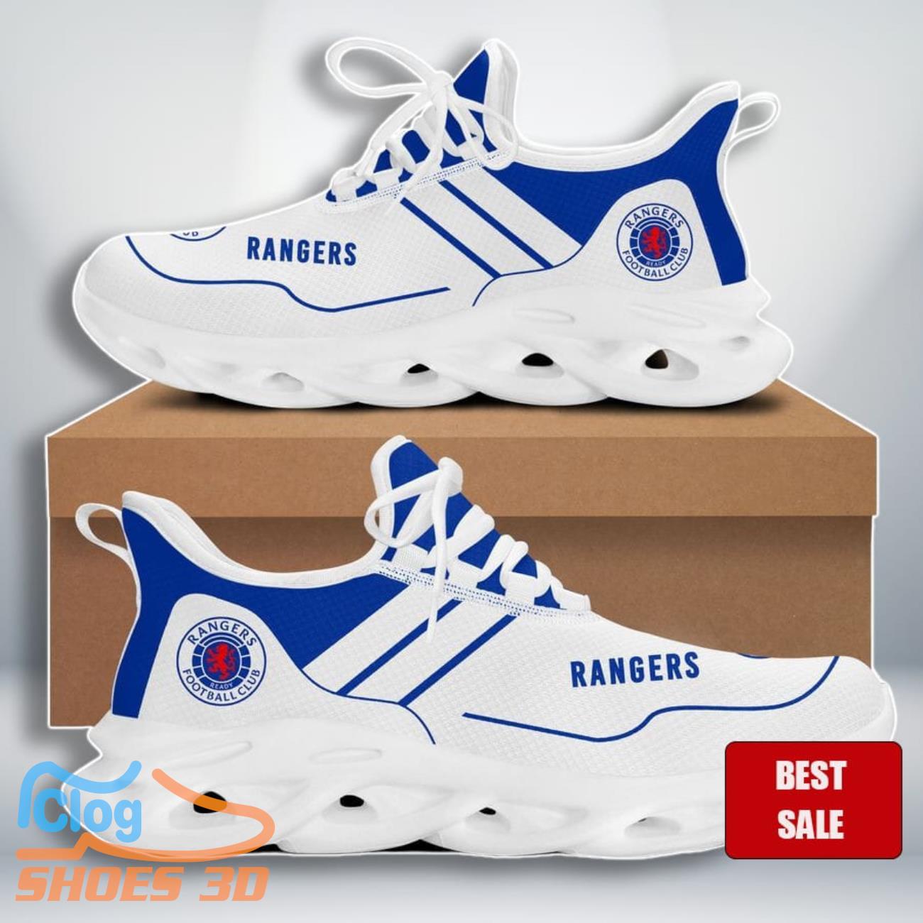 Rangers FC Max Soul Shoes Premium Edition Exclusive Gift For Men Women Rangers FC Max Soul Shoes Premium Edition Exclusive Gift For Men Women