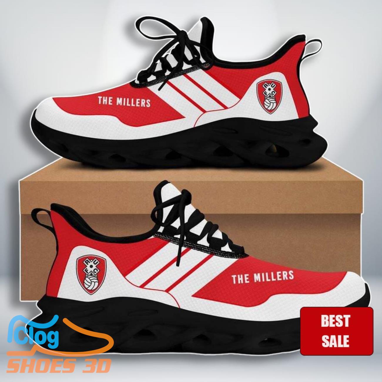 Rotherham United FC Max Soul Shoes Premium Edition Exclusive Gift For Men Women 3 Rotherham United FC Max Soul Shoes Premium Edition Exclusive Gift For Men Women Product Photo 1