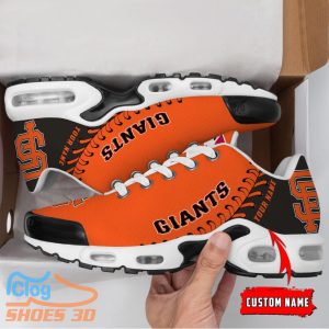 San Francisco Giants MLB Custom Name TN Sport Shoes Exclusive Design For Fan Club Product Photo 2