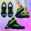 Seattle Seahawks Logo Sneakers Dragon Flying Fancy For Fans Product Photo 2