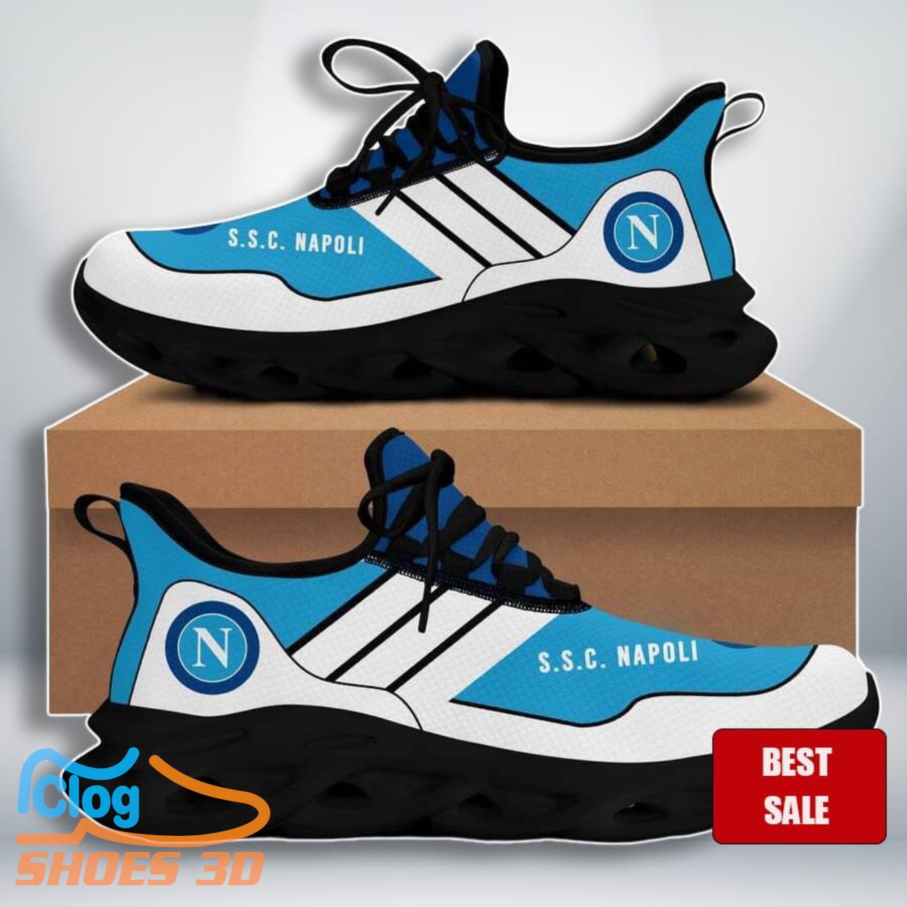 SSC Napoli Max Soul Shoes Premium Edition Exclusive Gift For Men Women 3 SSC Napoli Max Soul Shoes Premium Edition Exclusive Gift For Men Women Product Photo 1