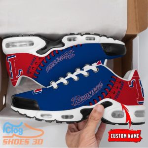 Texas Rangers MLB Custom Name TN Sport Shoes Exclusive Design For Fan Club Product Photo 3