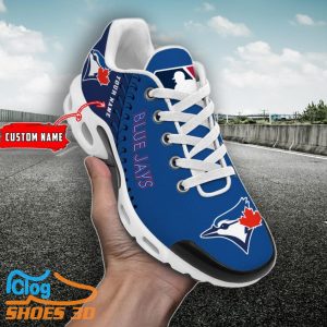 Toronto Blue Jays MLB Custom Name TN Sport Shoes Exclusive Design For Fan Club Product Photo 1