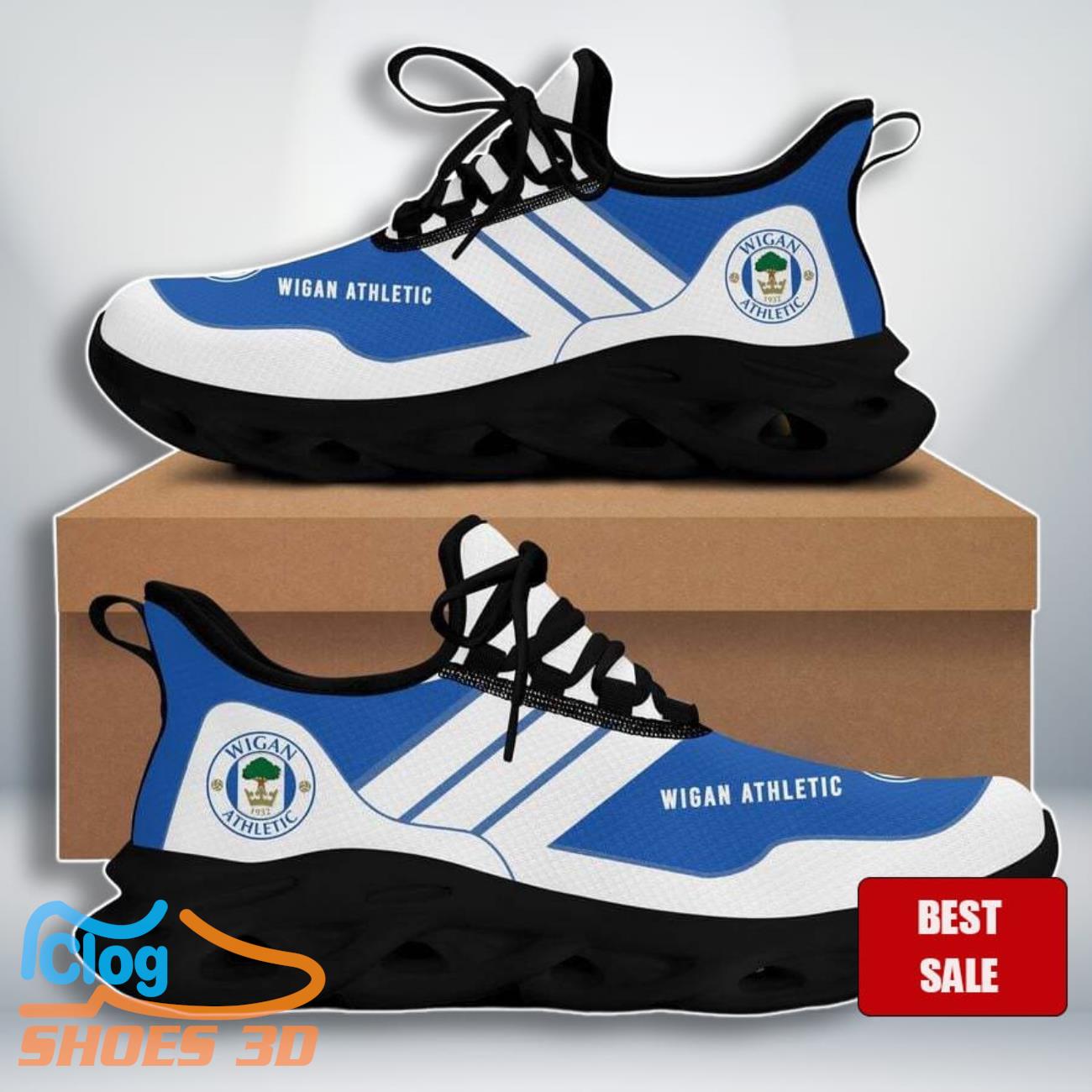 Wigan Athletic FC Max Soul Shoes Premium Edition Exclusive Gift For Men Women 3 Wigan Athletic FC Max Soul Shoes Premium Edition Exclusive Gift For Men Women Product Photo 1