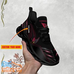 Arizona Cardinals Personalized NFL Neon LightMax Soul Shoes Best Gift Product Photo 2