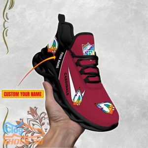 Arizona Cardinals Personalized Pride Month Luxury NFL Max Soul Shoes Best Gift 1 Arizona Cardinals Personalized Pride Month Luxury NFL Max Soul Shoes Best Gift Product Photo 2