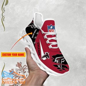 Atlanta Falcons Personalized Ripped Design NFLMax Soul Shoes Best Gift Product Photo 1