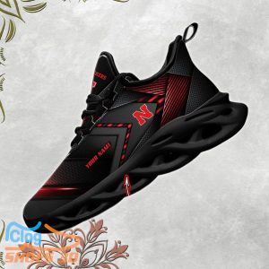 NCAA Nebraska Cornhuskers Max Soul Sneaker Custom Name Fan Best Gift Product Photo 2
