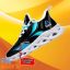 NRL Gold Coast Titans Custom Name Max Soul Sneaker Style Gift Product Photo 2