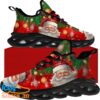 Christmas Shoes, Christmas Running Shoes, Merry Christmas Santa Max Soul Shoes