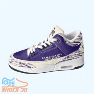 Colorado Rockies Air Cushion Sports Shoes Style Gift Product Photo 2