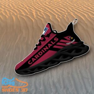 Arizona Cardinals Custom Name Max Soul Shoes Special Gift Product Photo 2
