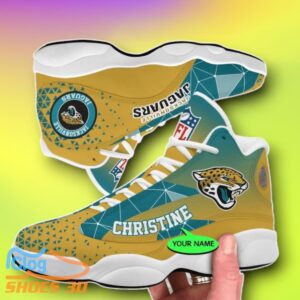 Jacksonville Jaguars Custom Name Air Jordan 13 Shoes Style Gift Product Photo 1