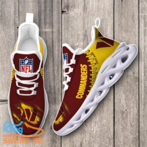 Washington Redskins Personalized NFL Max Soul Shoes Best Gift 1 Washington Redskins Personalized NFL Max Soul Shoes Best Gift Product Photo 2