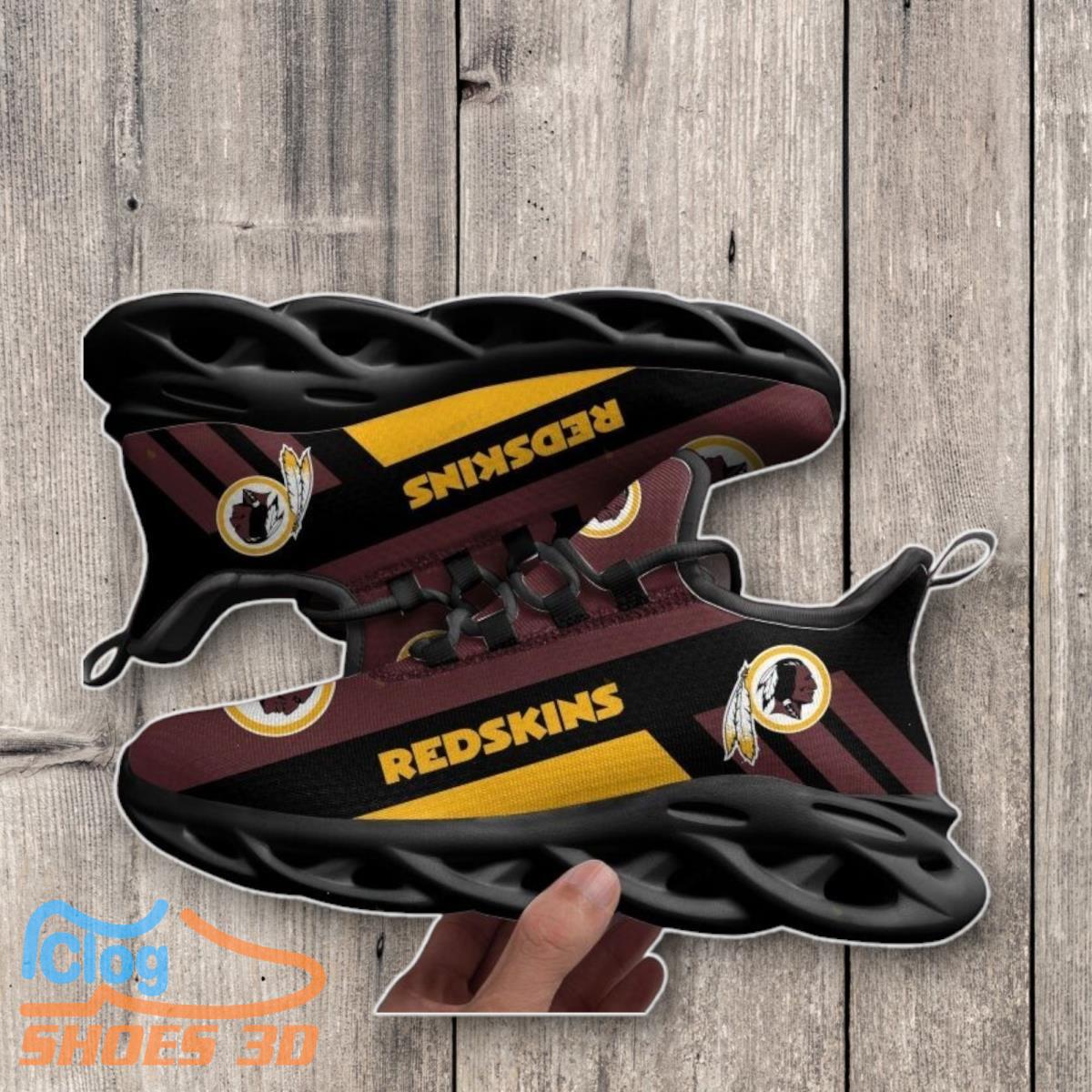Washington Redskins Lover Black Shoes Max Soul Best Gift 2 Washington Redskins Lover Black Shoes Max Soul Best Gift Product Photo 1